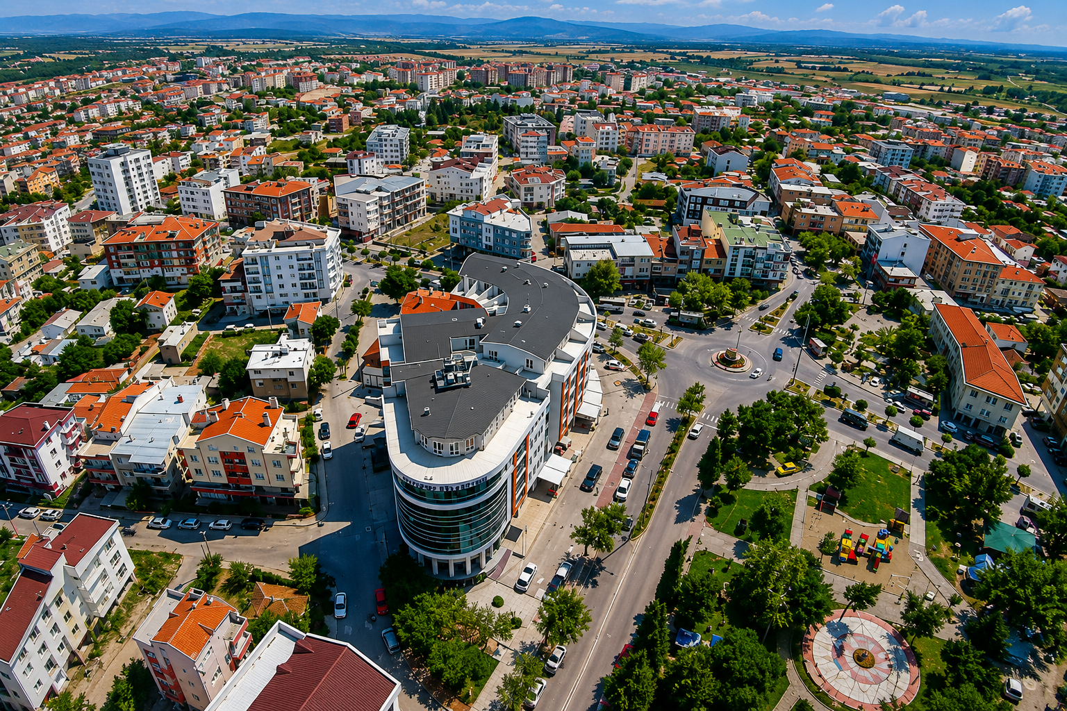 Kepez ilçesi harita görünümü
