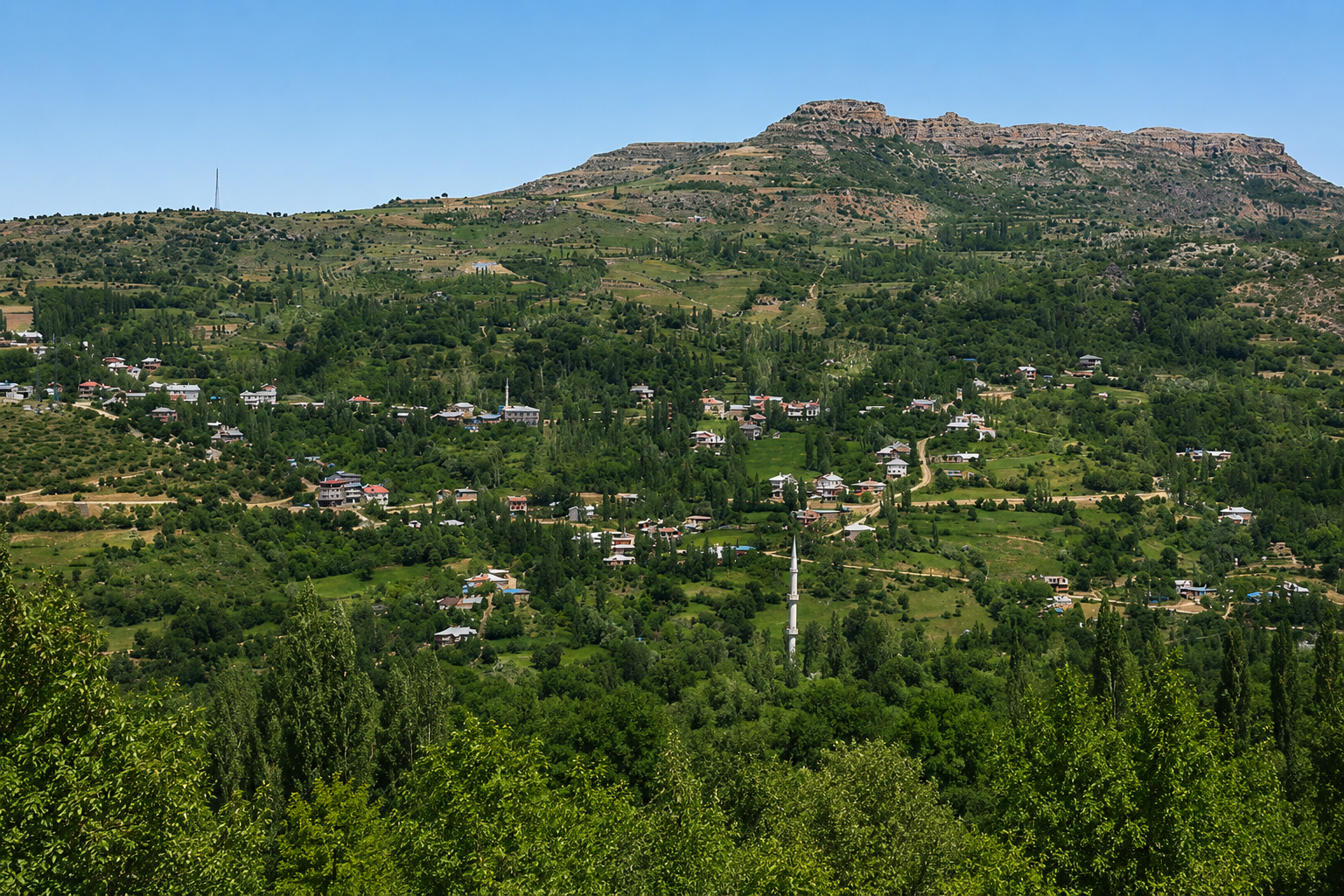 Sarıveliler ilçesi harita görünümü