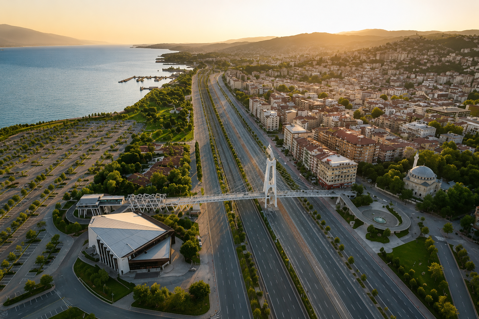 İzmit ilçesi harita görünümü