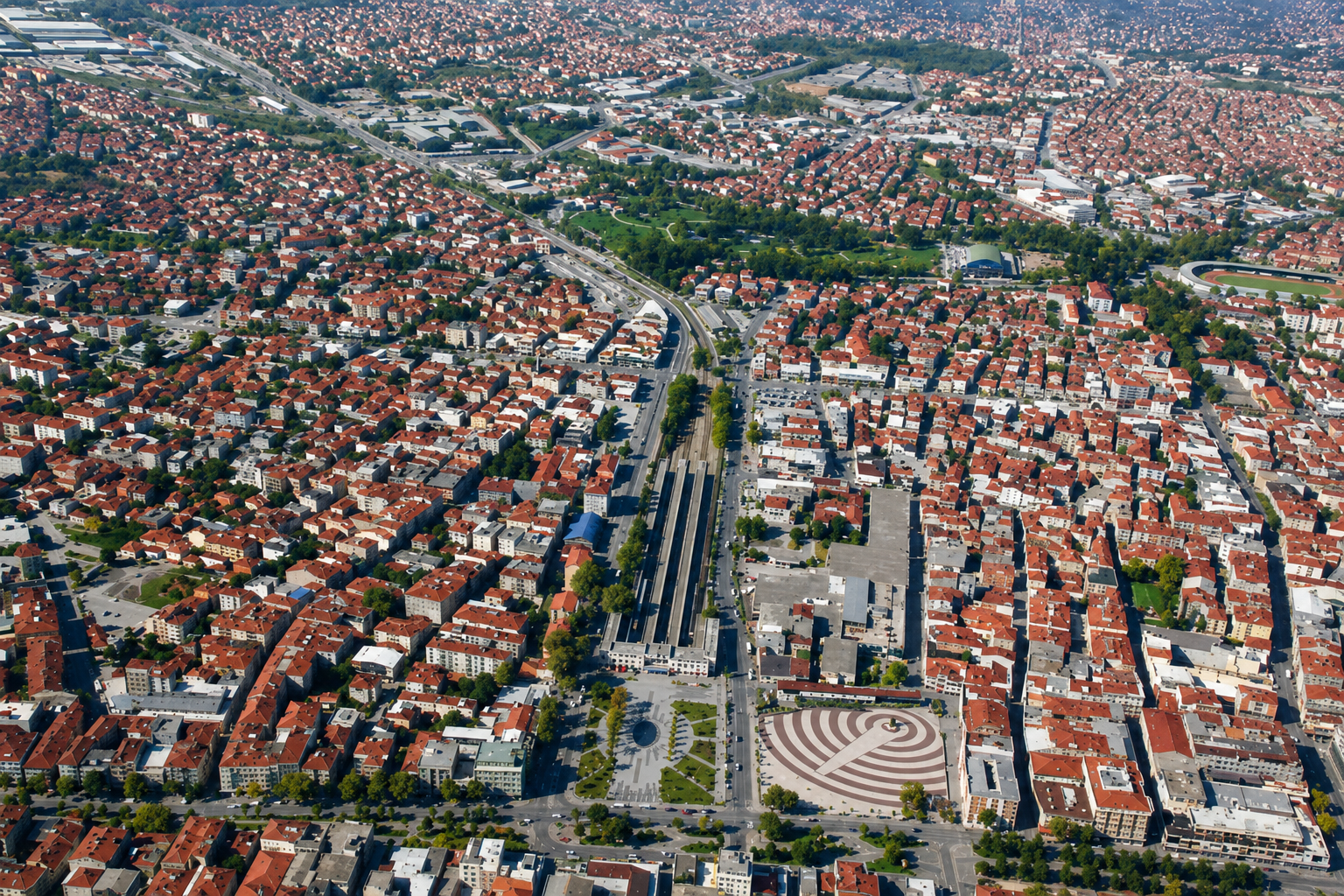 Adapazarı ilçesi harita görünümü