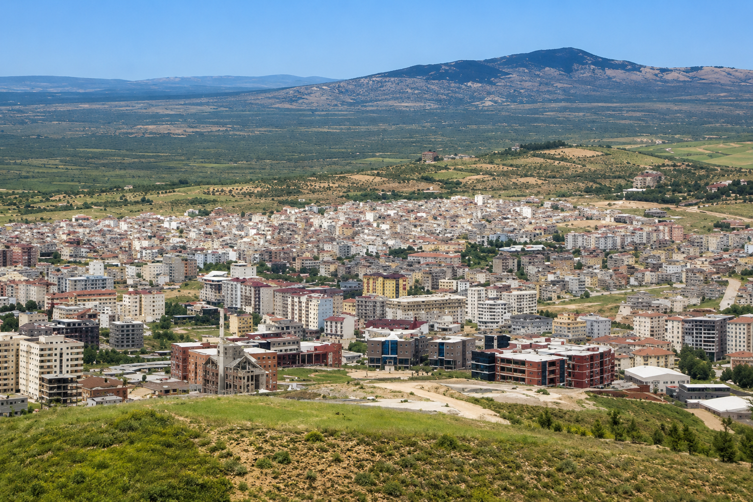 Musabeyli ilçesi harita görünümü