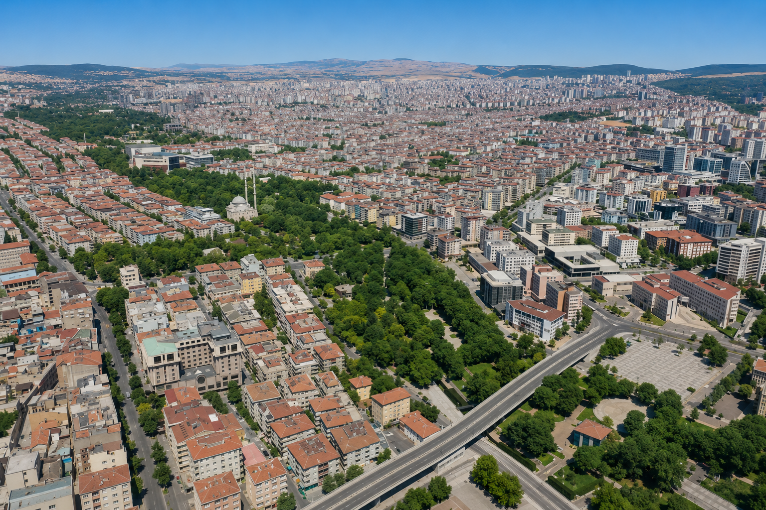 Şehitkamil ilçesi harita görünümü
