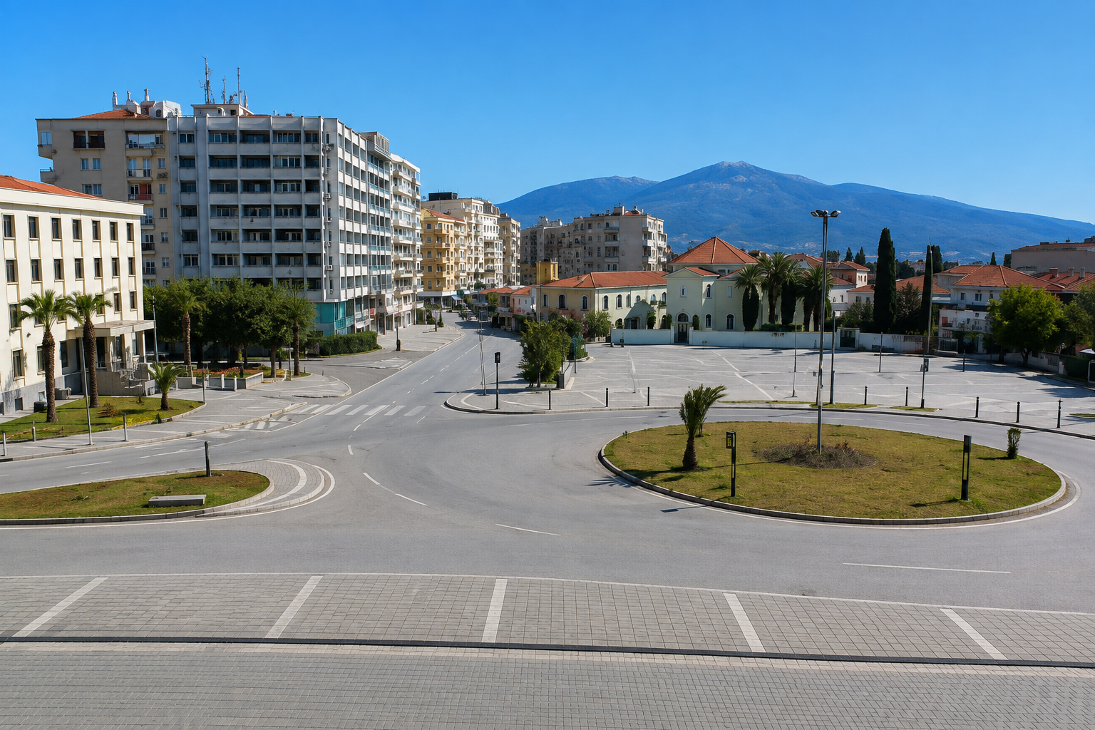 Bornova ilçesi harita görünümü