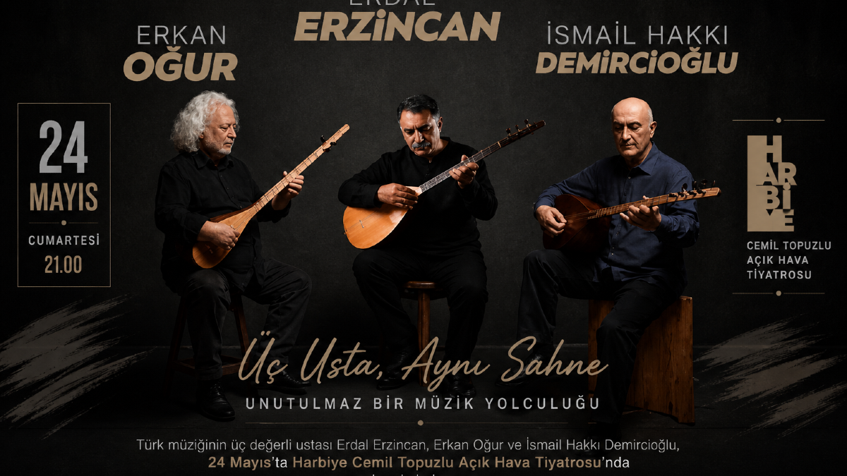 Erkan Oğur & İsmail Hakkı Demircioğlu & Erdal Erzincan Konseri