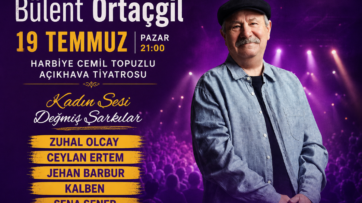 Bülent Ortaçgil Konseri - Kadın Sesi Değmiş Şarkılar