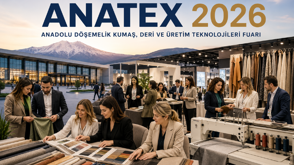 ANATEX 2026 (Anadolu Döşemelik Kumaş, Deri ve Üretim Teknolojileri Fuarı) etkinliği