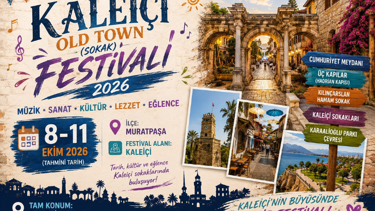 Kaleiçi Old Town (Sokak) Festivali 2026