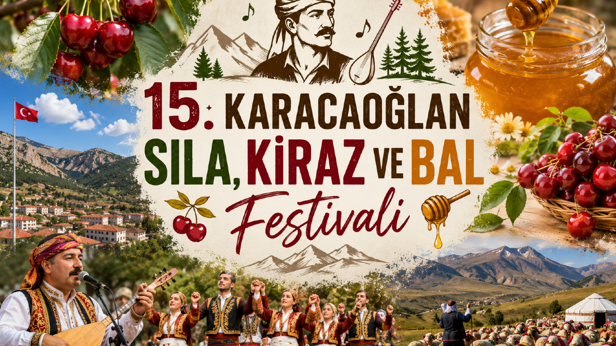 15. Karacaoğlan, Sıla, Kiraz ve Bal Festivali