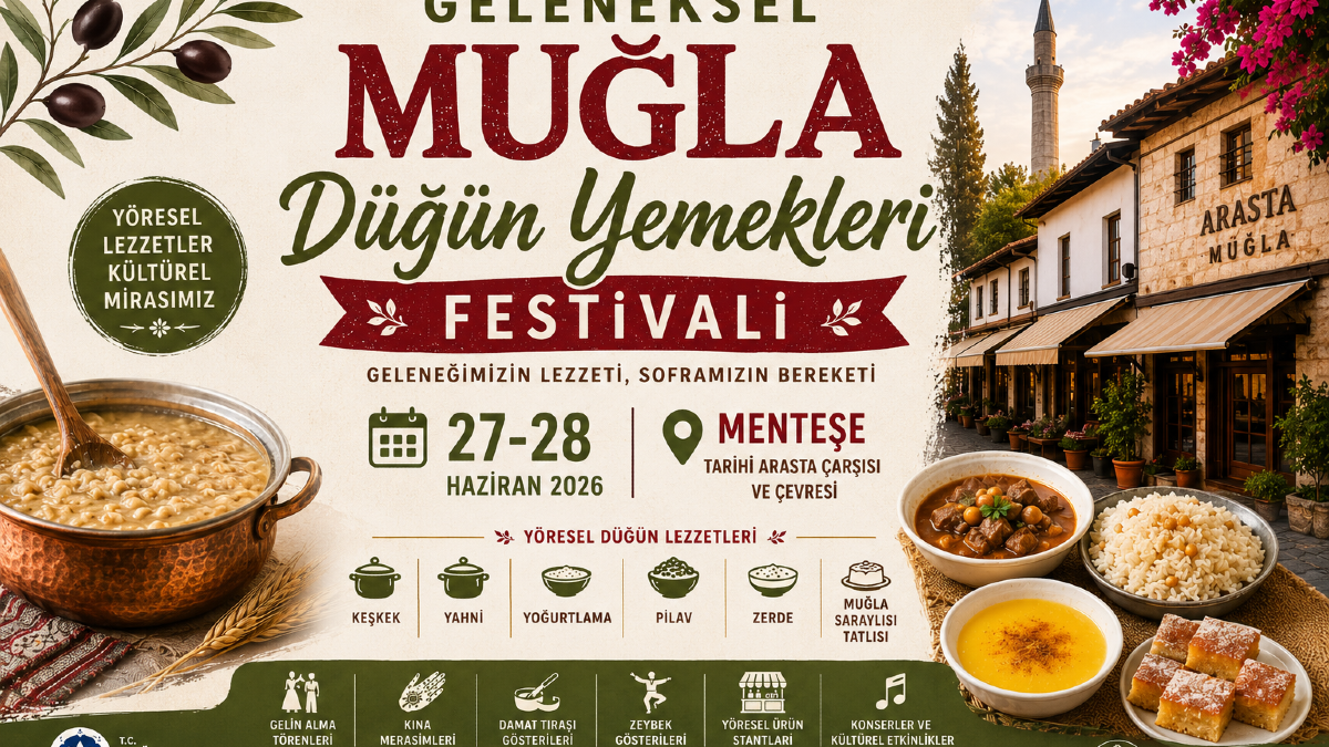 Geleneksel Muğla Düğün Yemekleri Festivali 2026