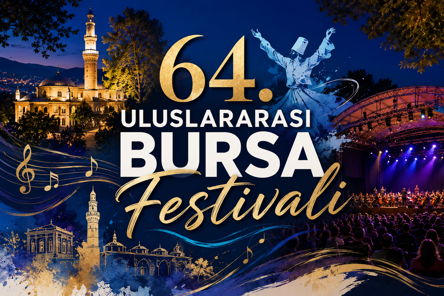 64. Uluslararası Bursa Festivali etkinliği