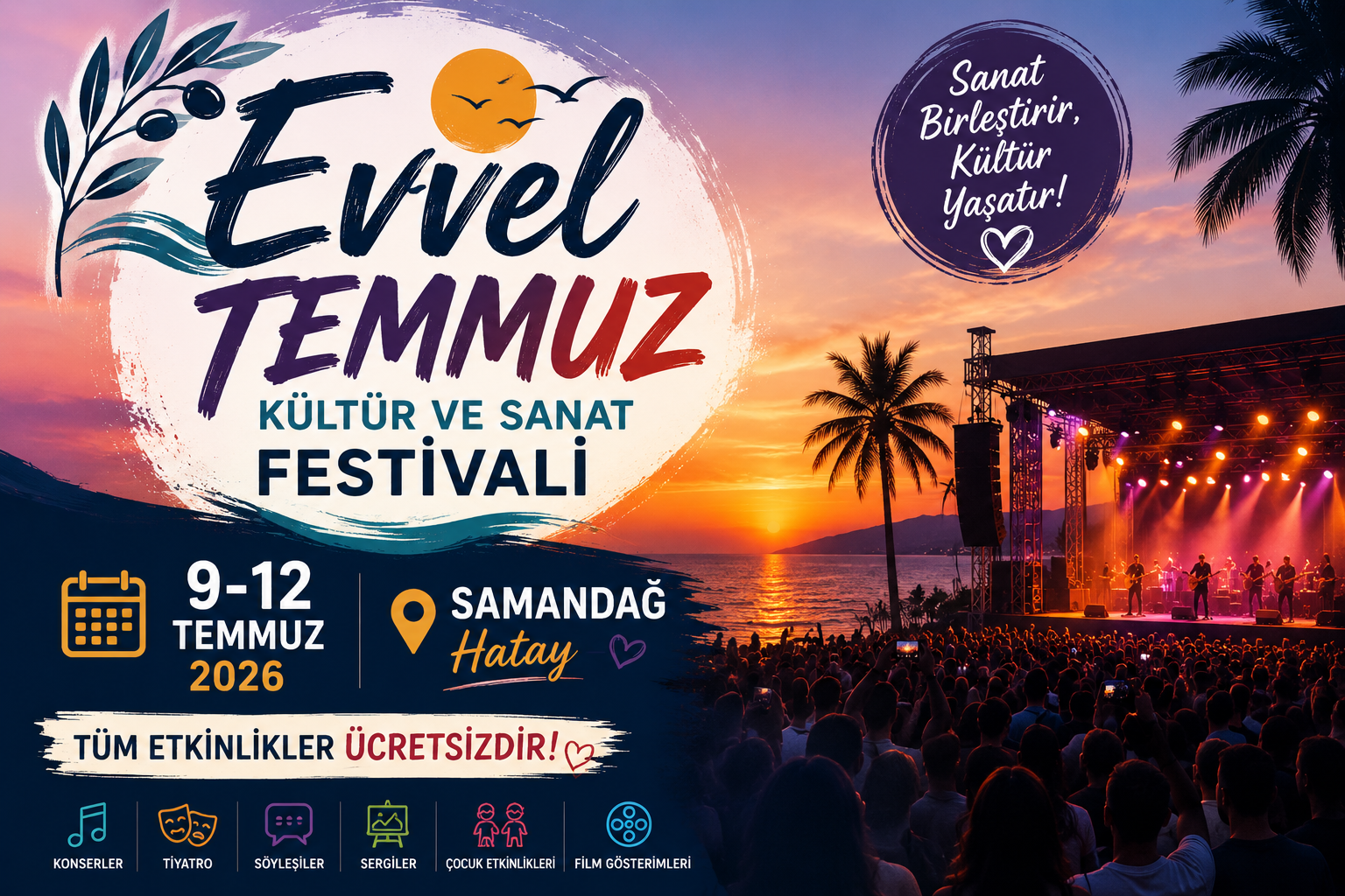 Evvel Temmuz Kültür ve Sanat Festivali