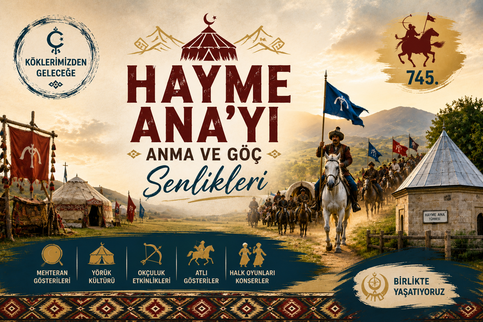 745. Hayme Ana'yı Anma ve Göç Şenlikleri
