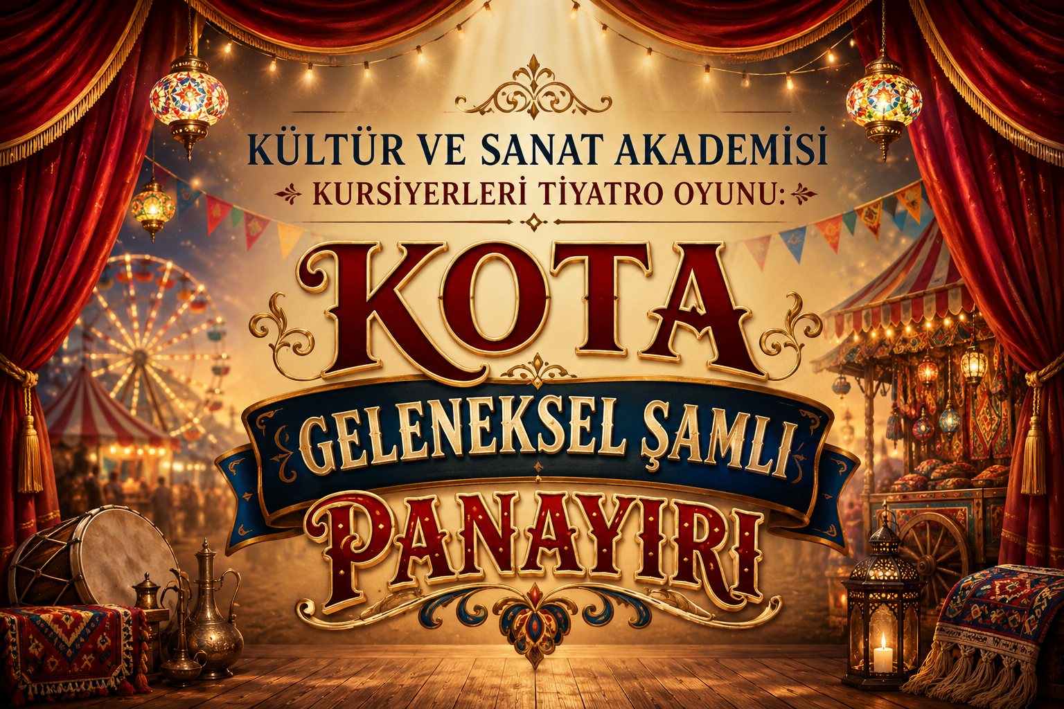 Kültür ve Sanat Akademisi Kursiyerleri Tiyatro Oyunu: Kota