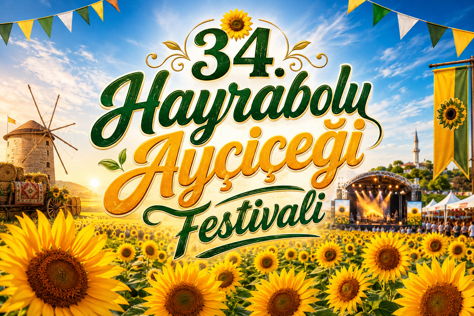 34. Hayrabolu Ayçiçeği Festivali