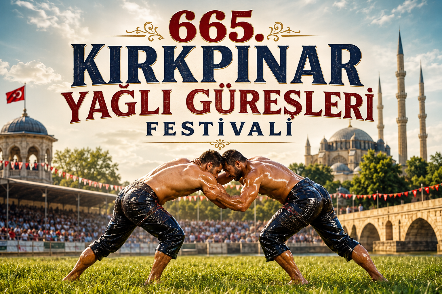 665. Kırkpınar Yağlı Güreşleri Festivali