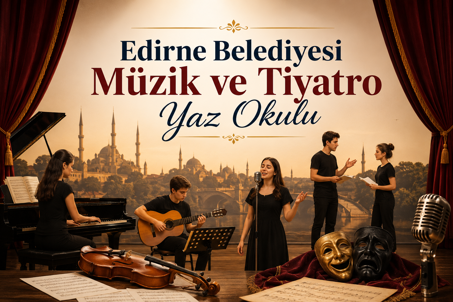 Edirne Belediyesi Müzik ve Tiyatro Yaz Okulu