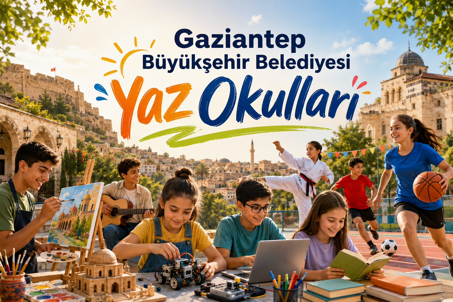 Gaziantep Büyükşehir Belediyesi Yaz Okulları