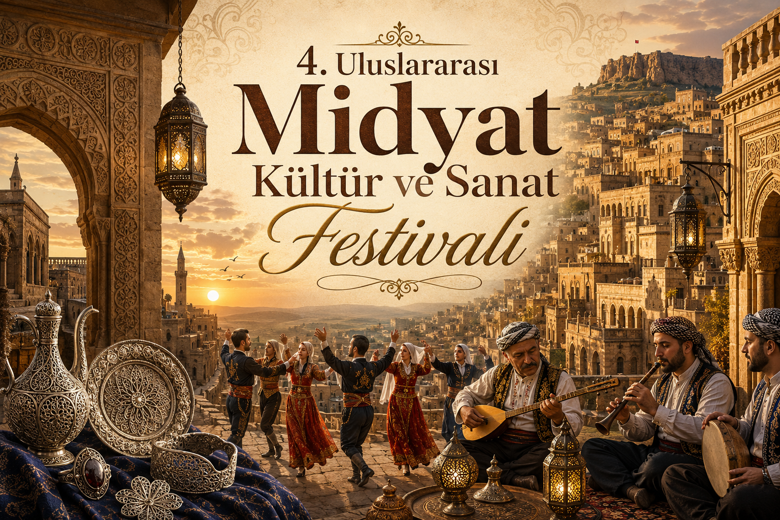 4. Uluslararası Midyat Kültür ve Sanat Festivali  etkinliği