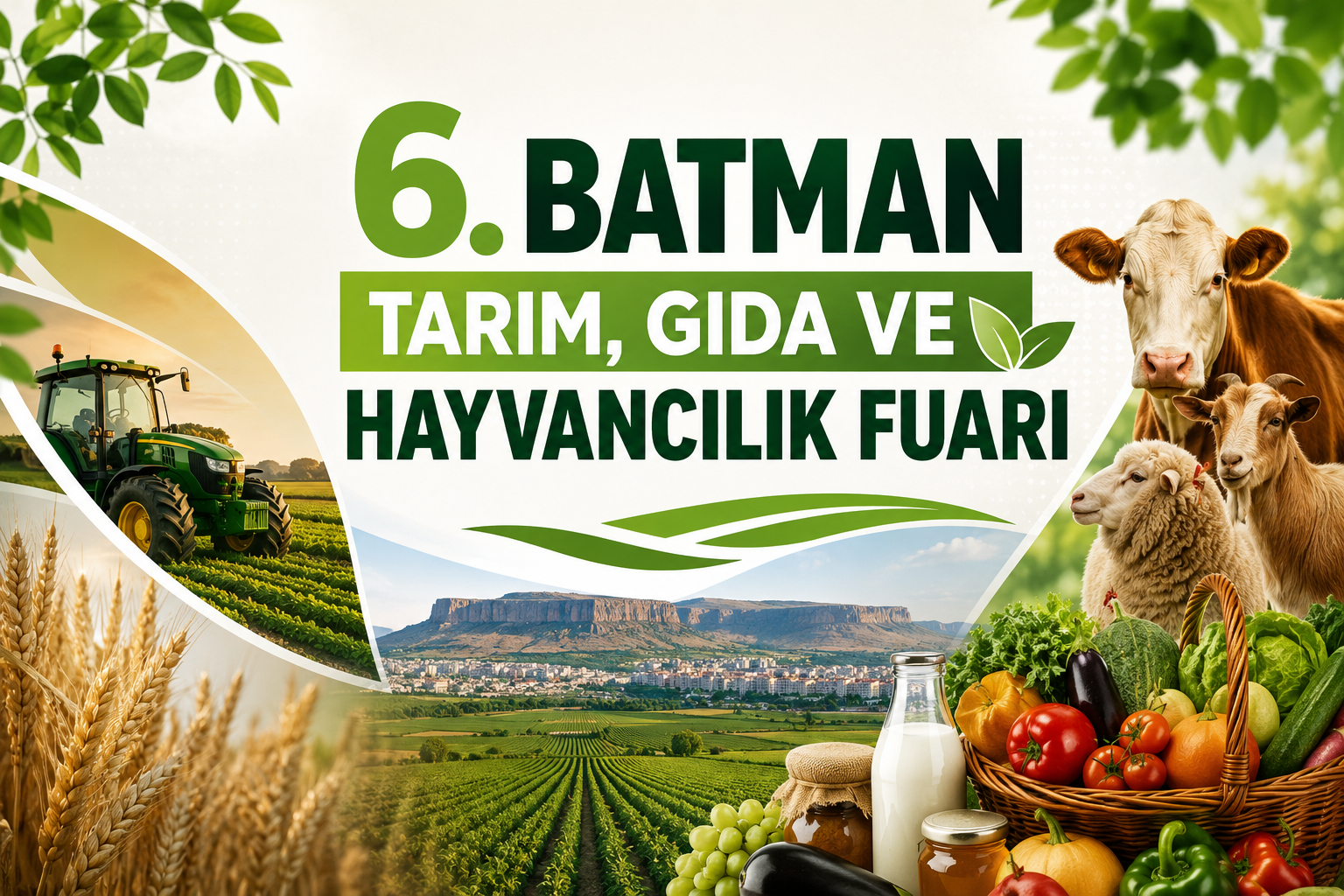 6. Batman Tarım, Gıda ve Hayvancılık Fuarı