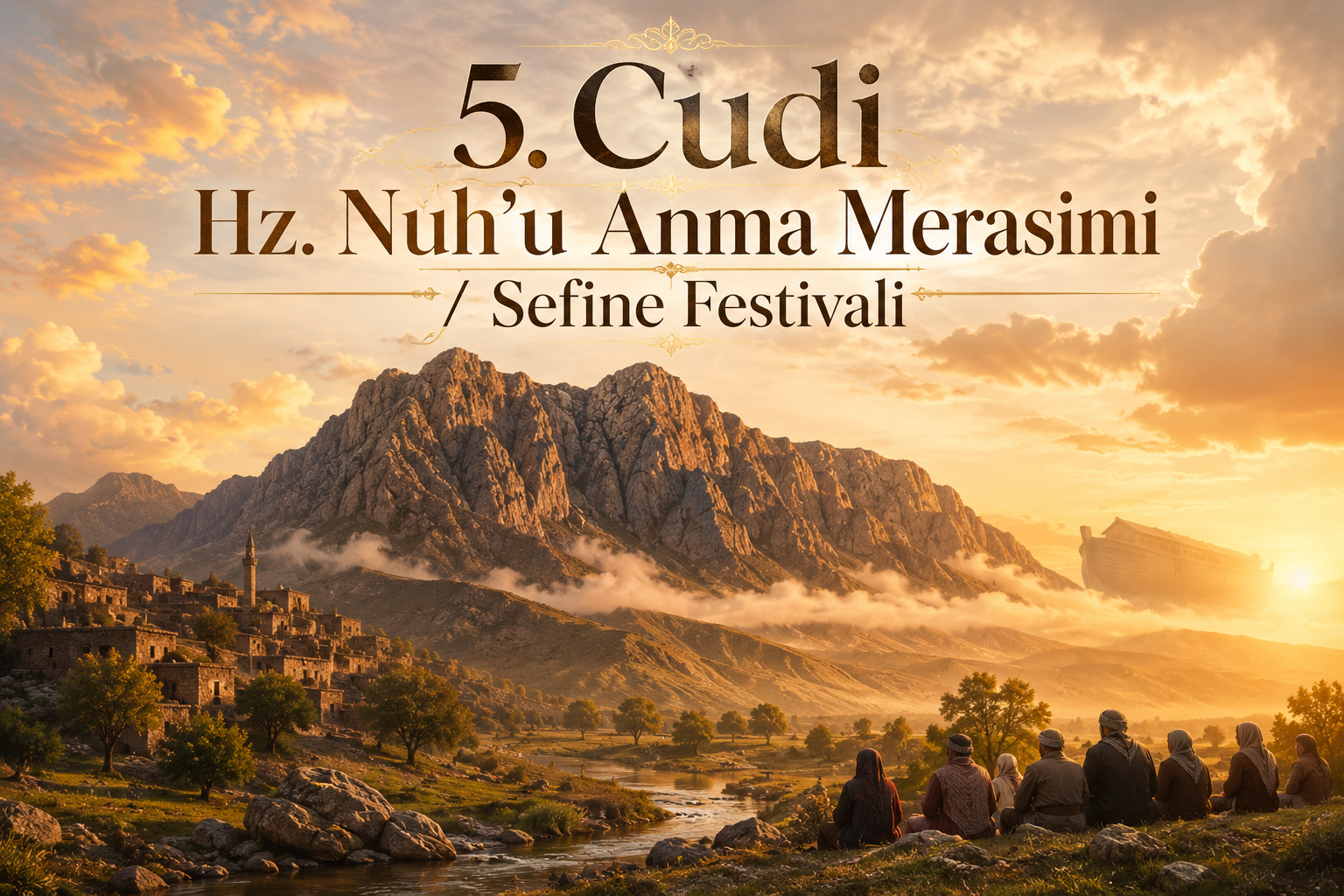 5. Cudi Hz. Nuh’u Anma Merasimi / Sefine Festivali