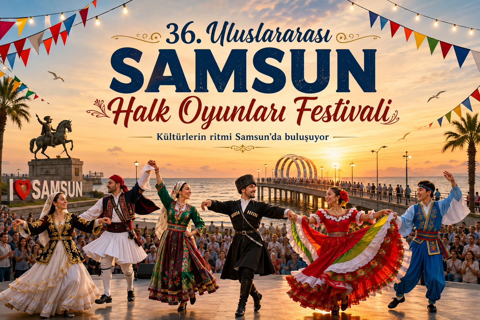36. Uluslararası Samsun Halk Oyunları Festivali