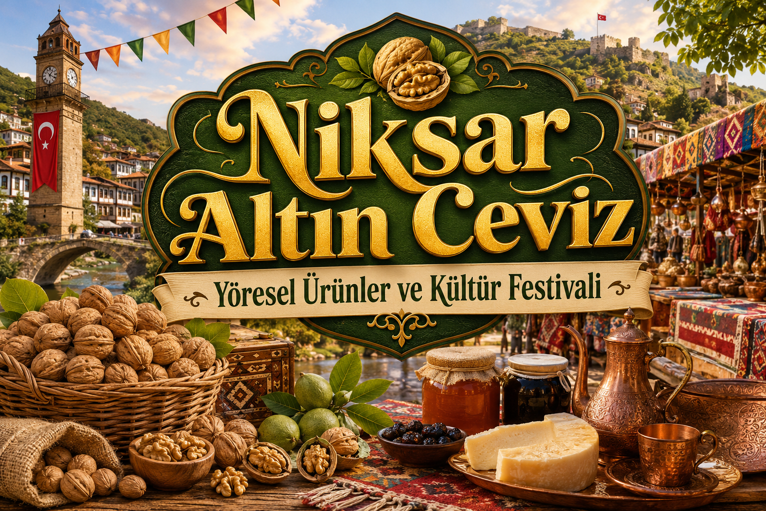 Niksar Altın Ceviz Yöresel Ürünler ve Kültür Festivali