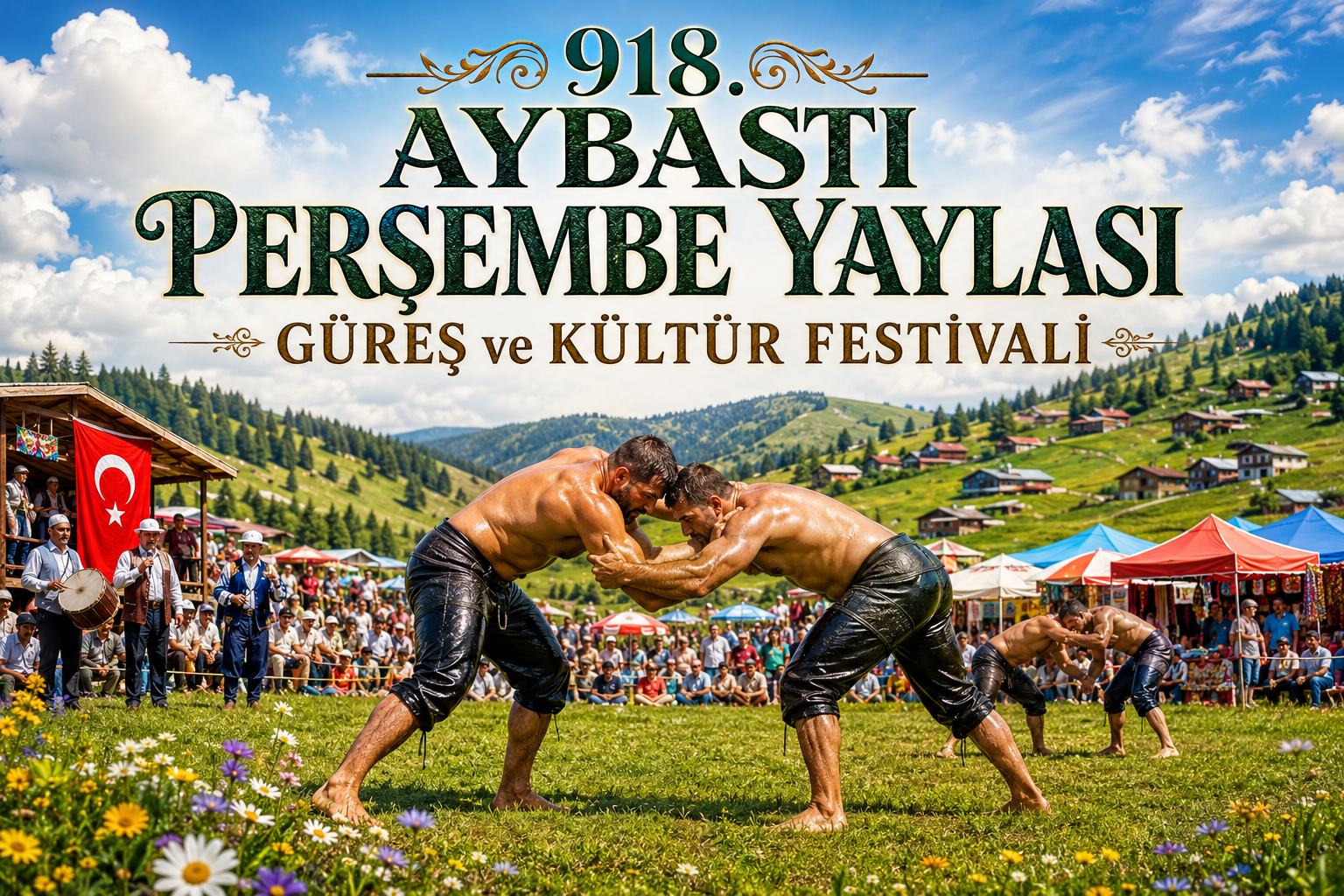 918. Aybastı Perşembe Yaylası Güreş ve Kültür Festivali