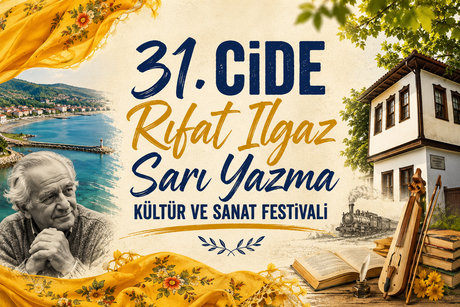 31. Cide Rıfat Ilgaz Sarı Yazma Kültür ve Sanat Festivali 2026