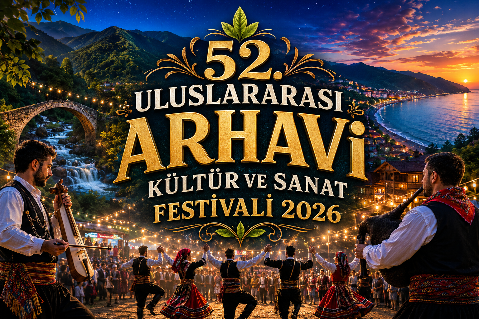 52. Uluslararası Arhavi Kültür ve Sanat Festivali 2026 