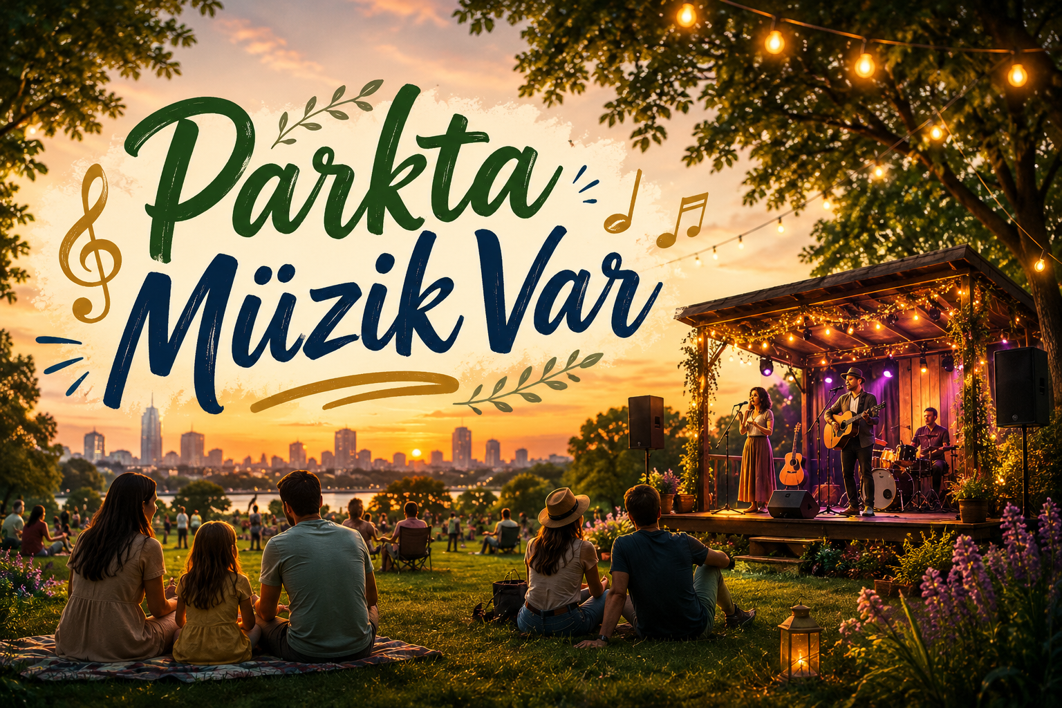 Parkta Müzik Var