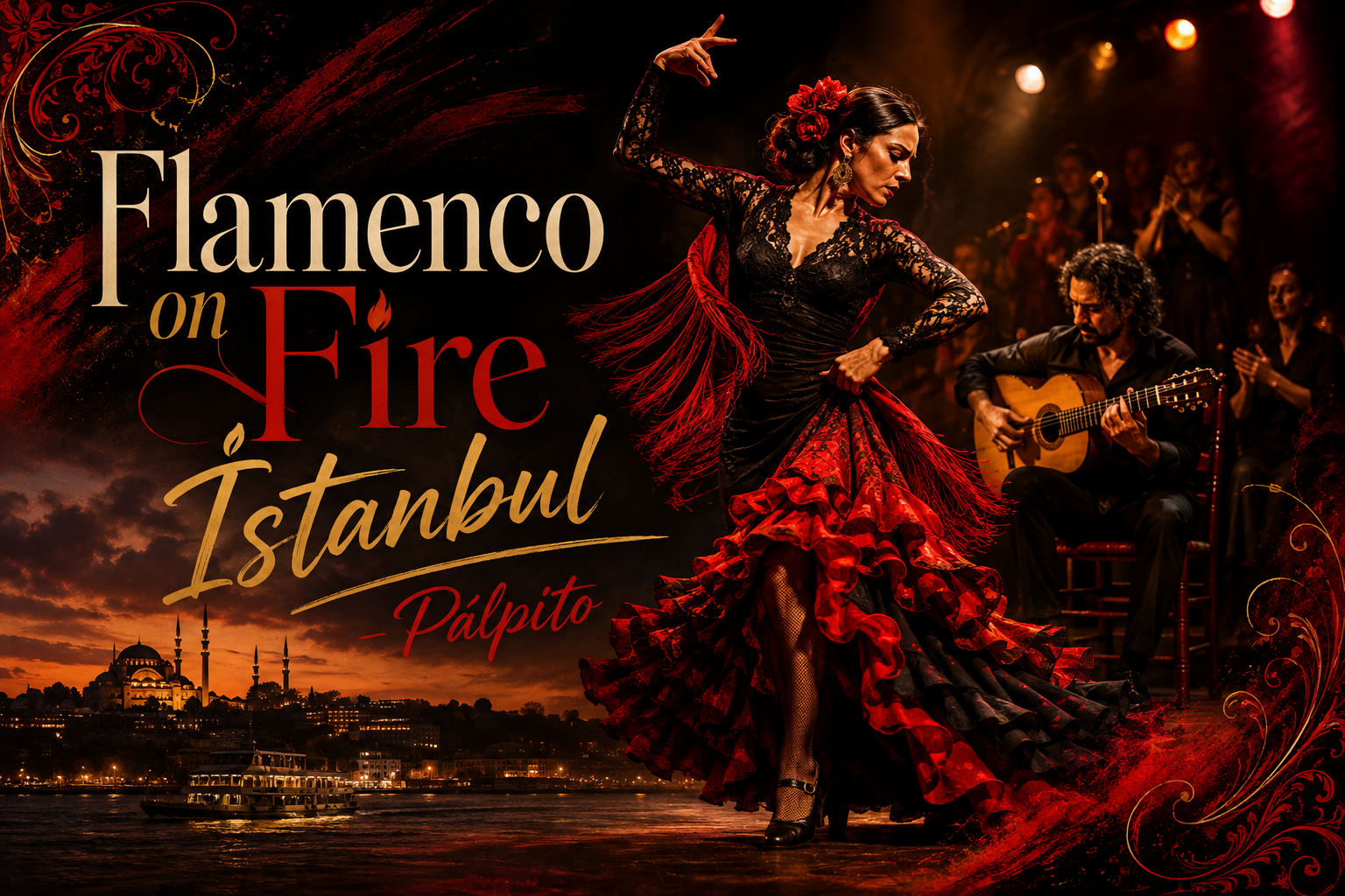 Flamenco on Fire İstanbul – Pálpito