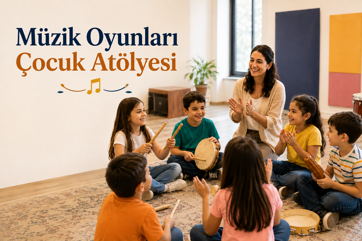 İzmir Müzik Oyunları Çocuk Atölyesi 2026