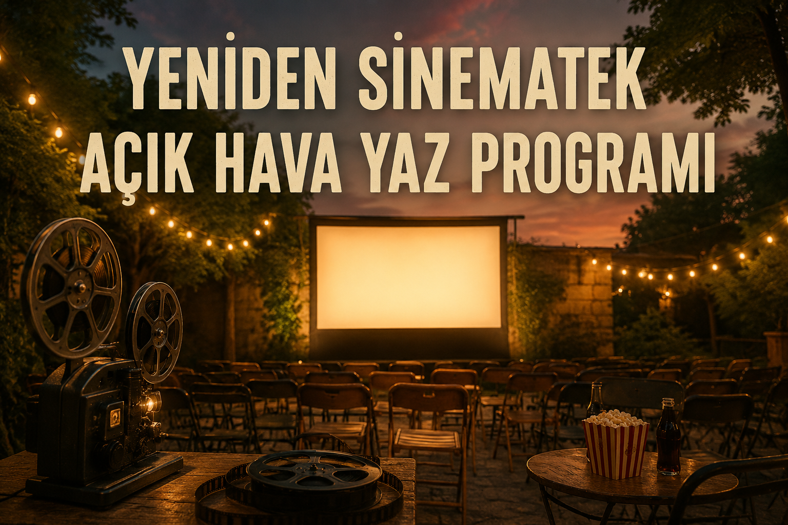 Yeniden Sinematik Açık Hava Yaz Programı 2026 