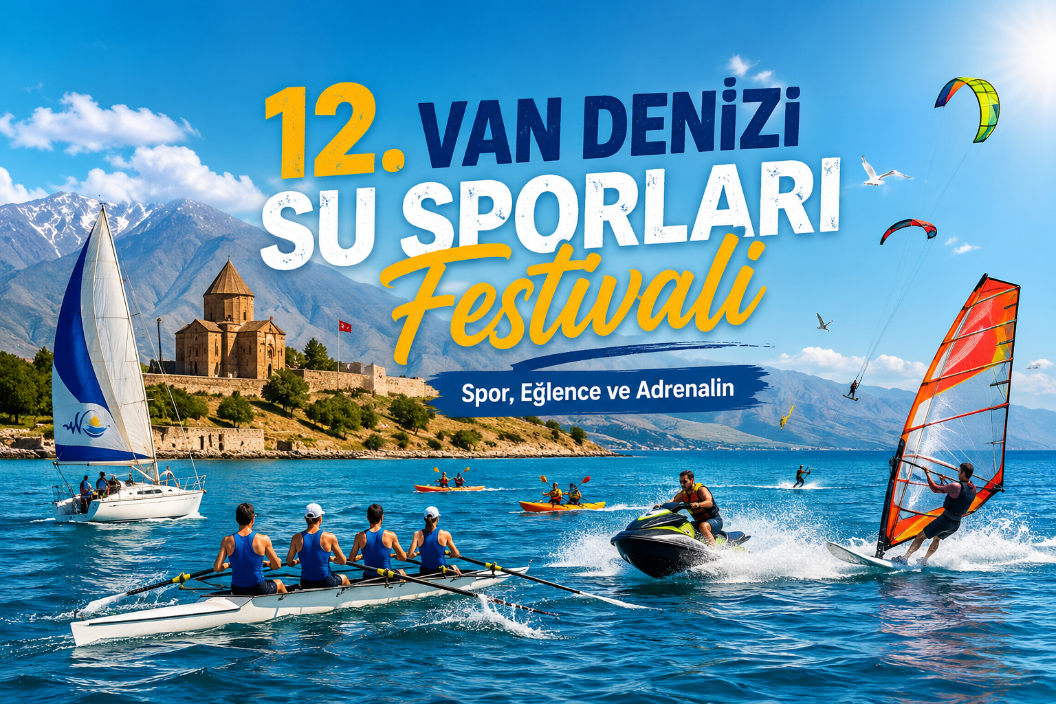 12. Van Denizi Su Sporları Festivali 2026 