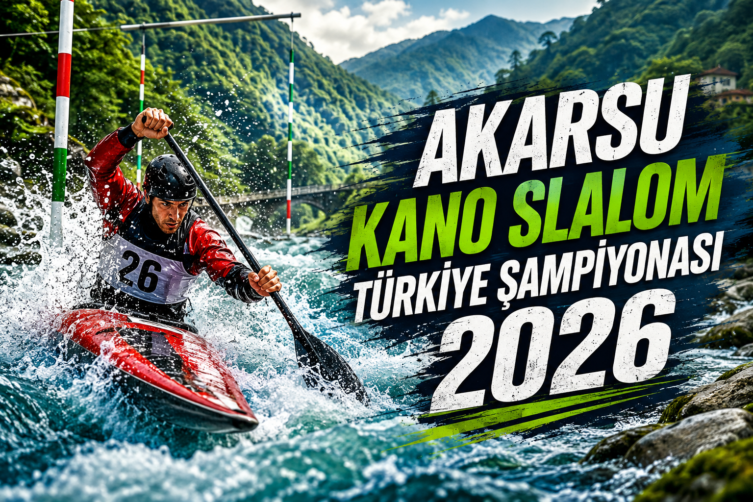 Akarsu Kano Slalom Türkiye Şampiyonası 2026