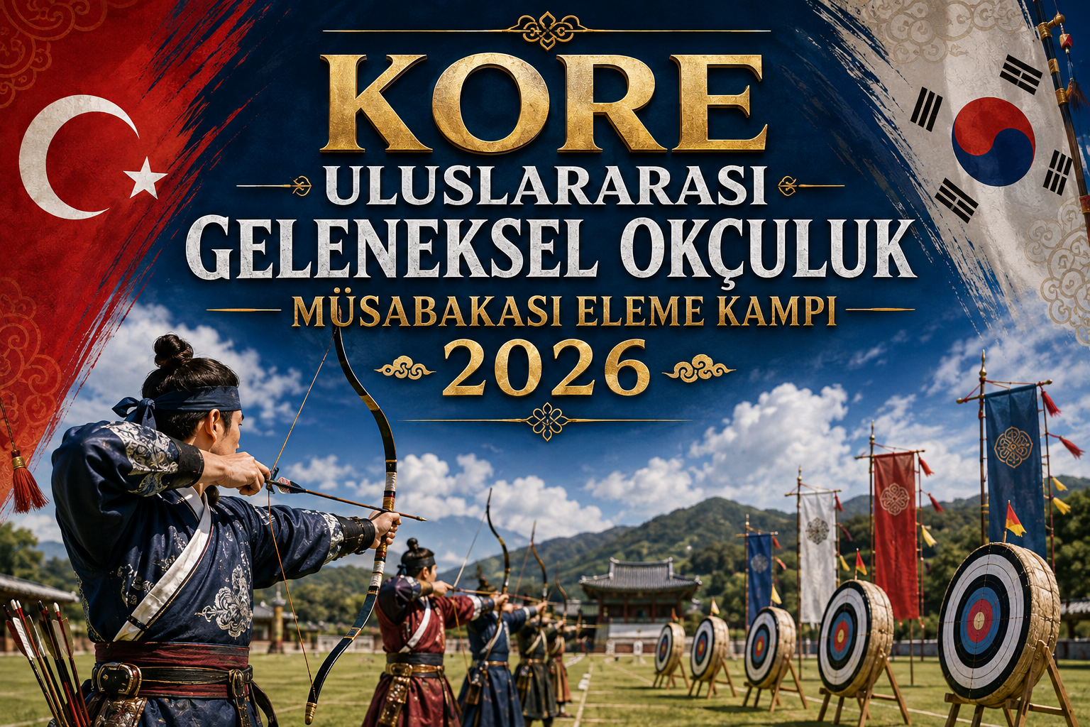 Kore Uluslararası Geleneksel Okçuluk Müsabakası Eleme Kampı 2026