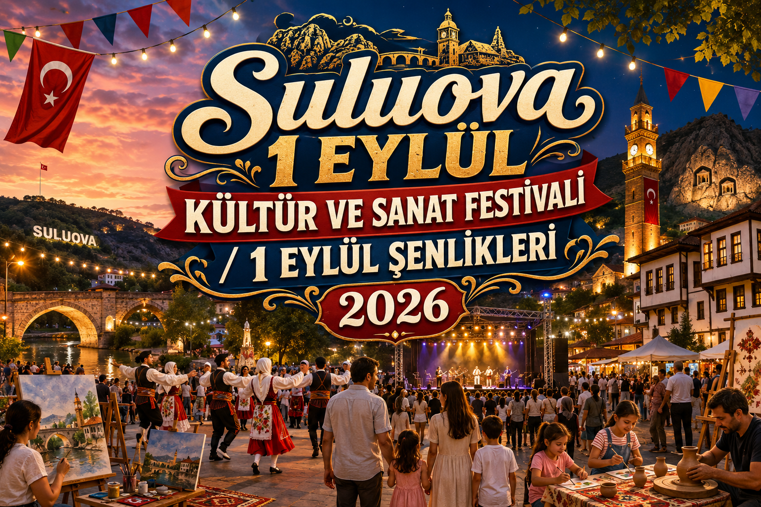 Suluova 1 Eylül Kültür ve Sanat Festivali 2026
