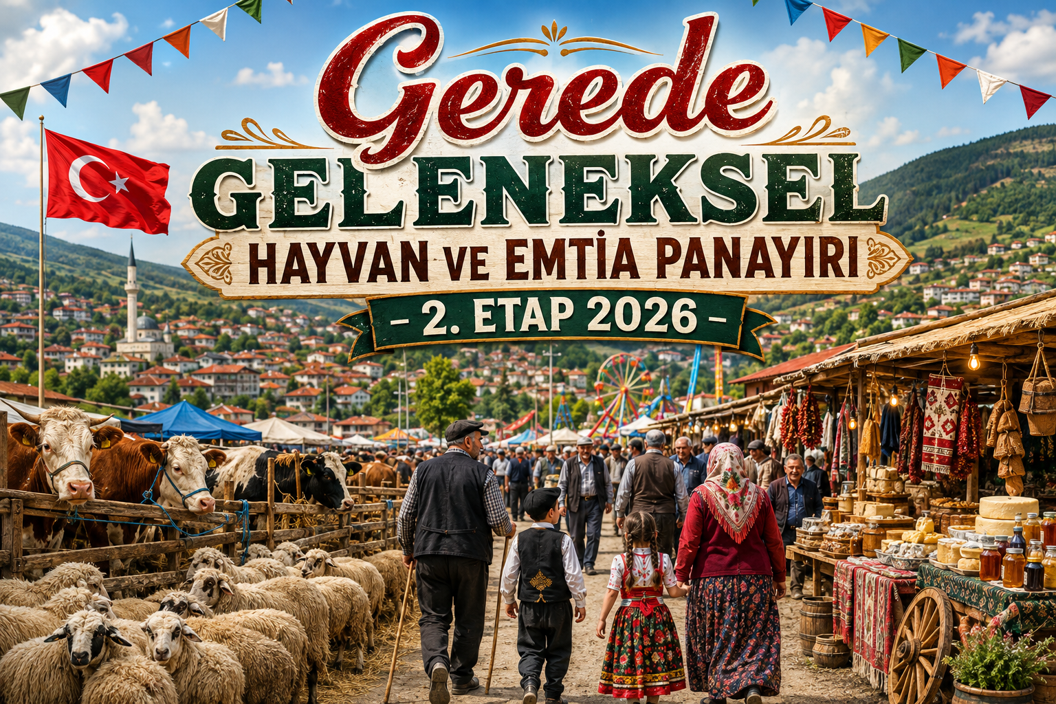 Gerede Geleneksel Hayvan ve Emtia Panayırı – 2. Etap 2026