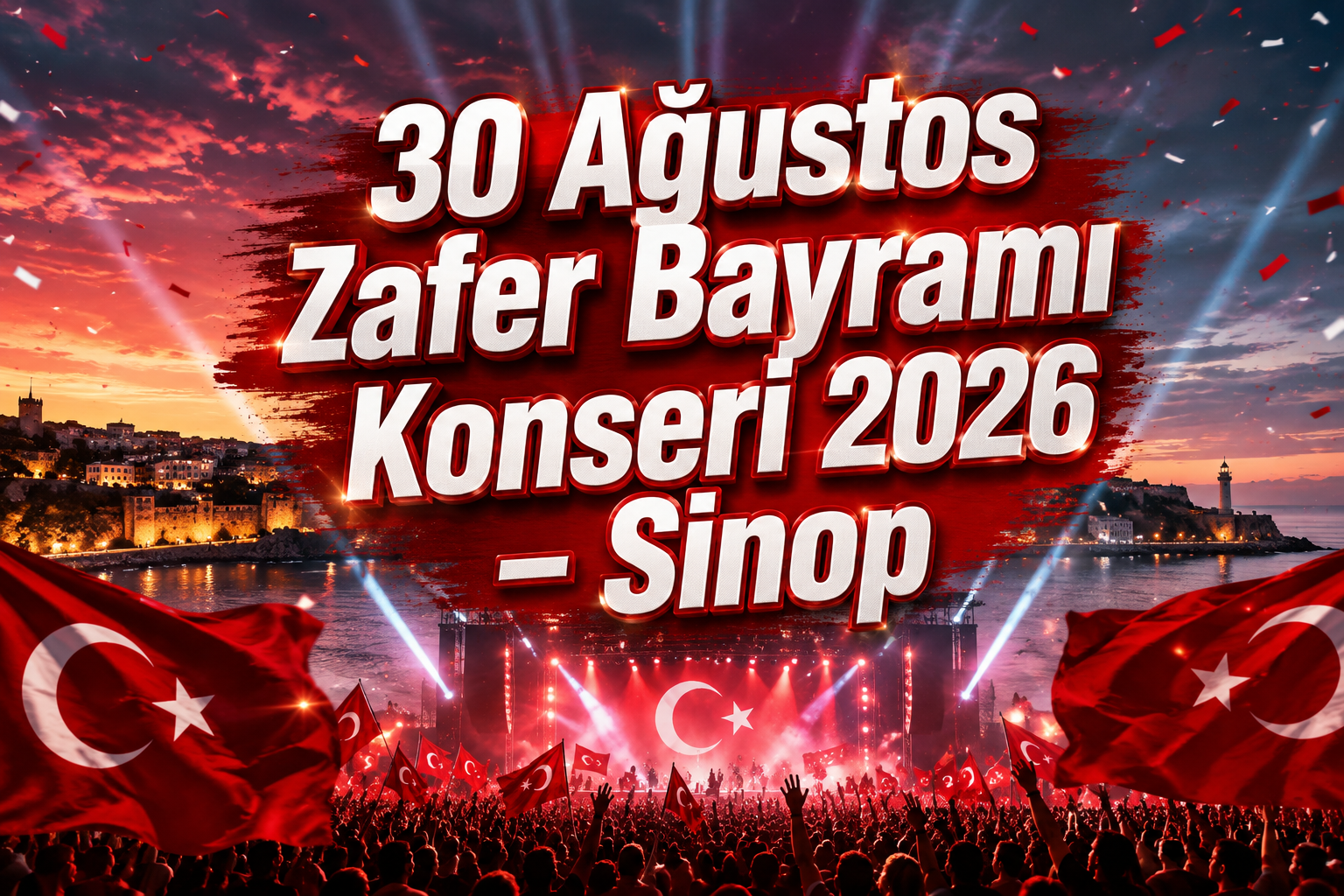 Sinop 30 Ağustos Zafer Bayramı Konseri 2026 