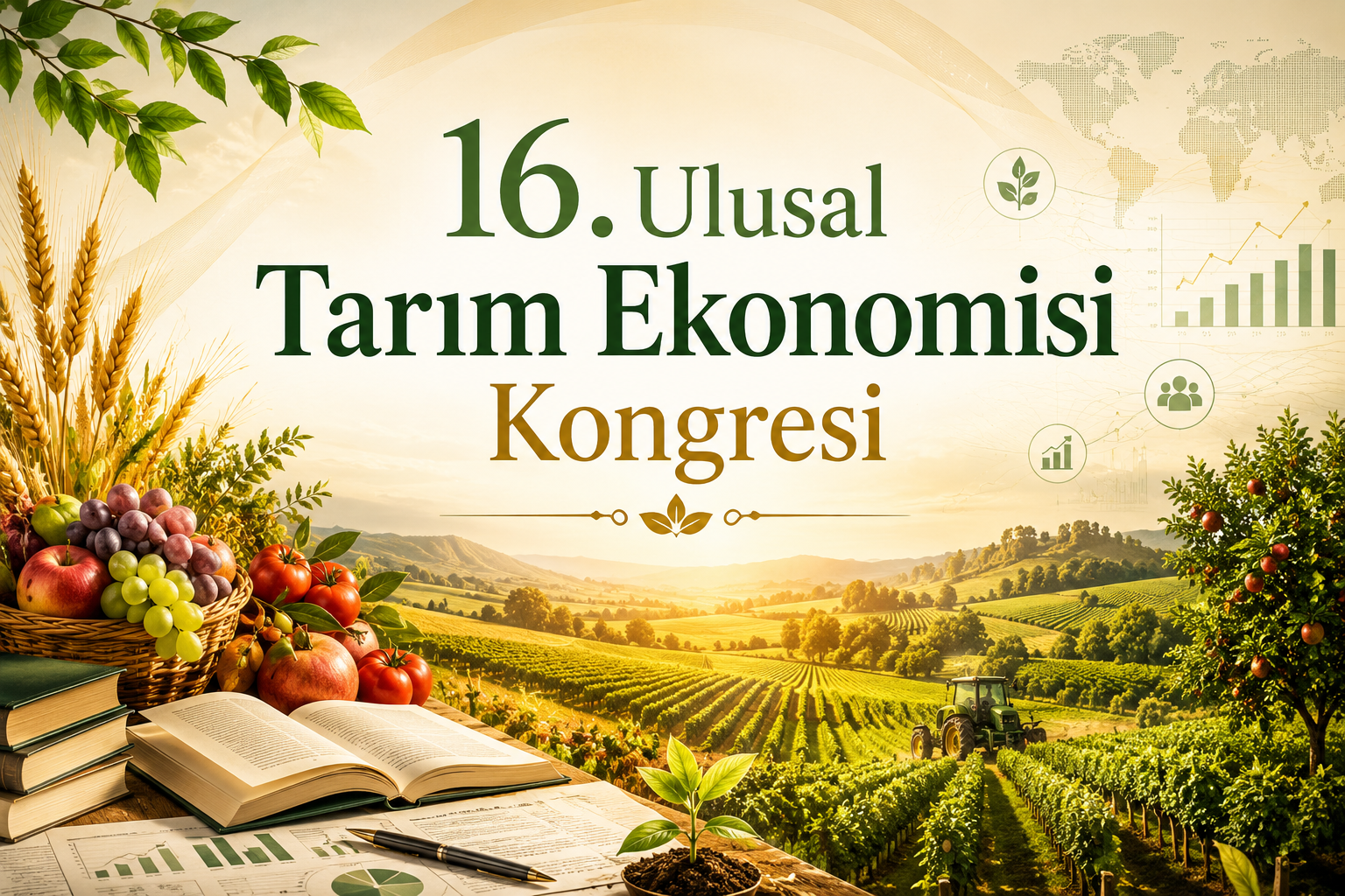 16. Ulusal Tarım Ekonomisi Kongresi 2026 