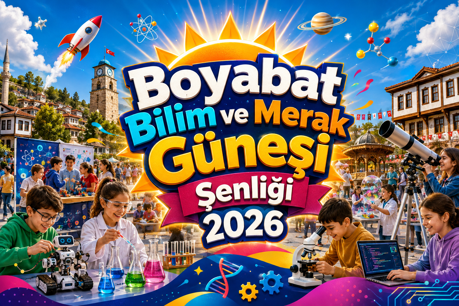 Boyabat Bilim ve Merak Güneşi Şenliği 2026