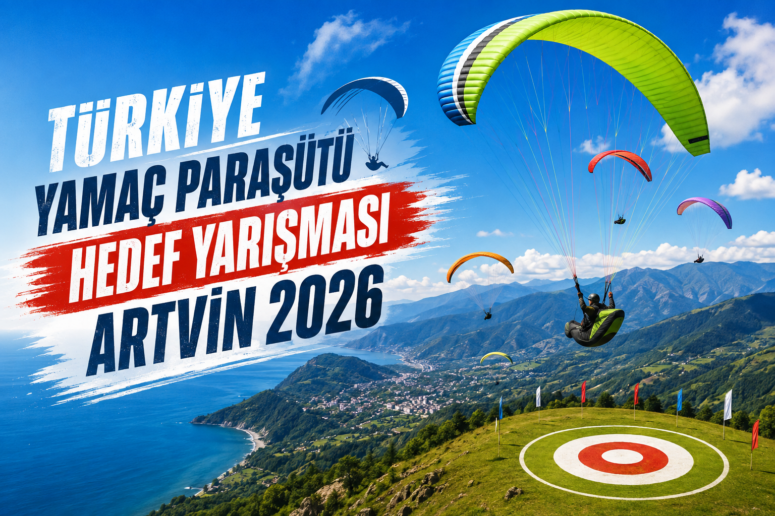 Türkiye Yamaç Paraşütü Hedef Yarışması Artvin 2026