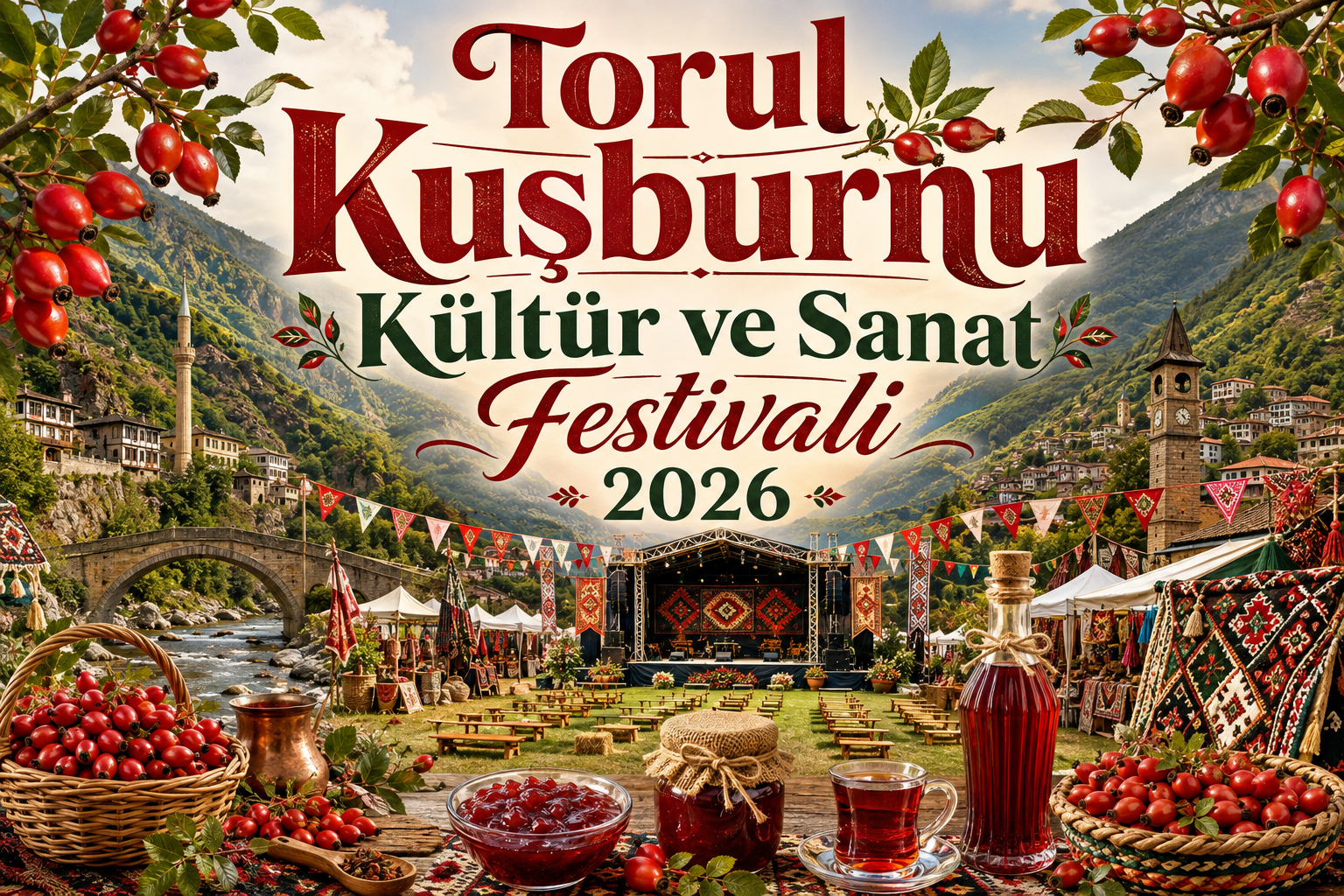 Torul Kuşburnu Kültür ve Sanat Festivali 2026