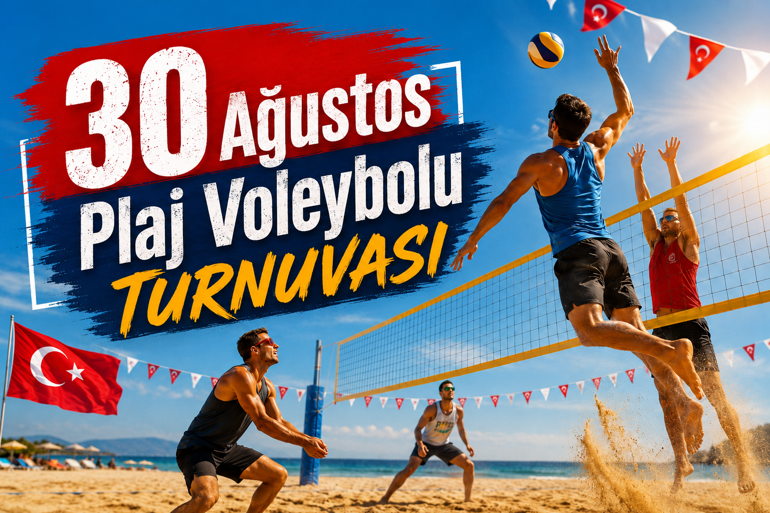 30 Ağustos Plaj Voleybolu Turnuvası 2026
