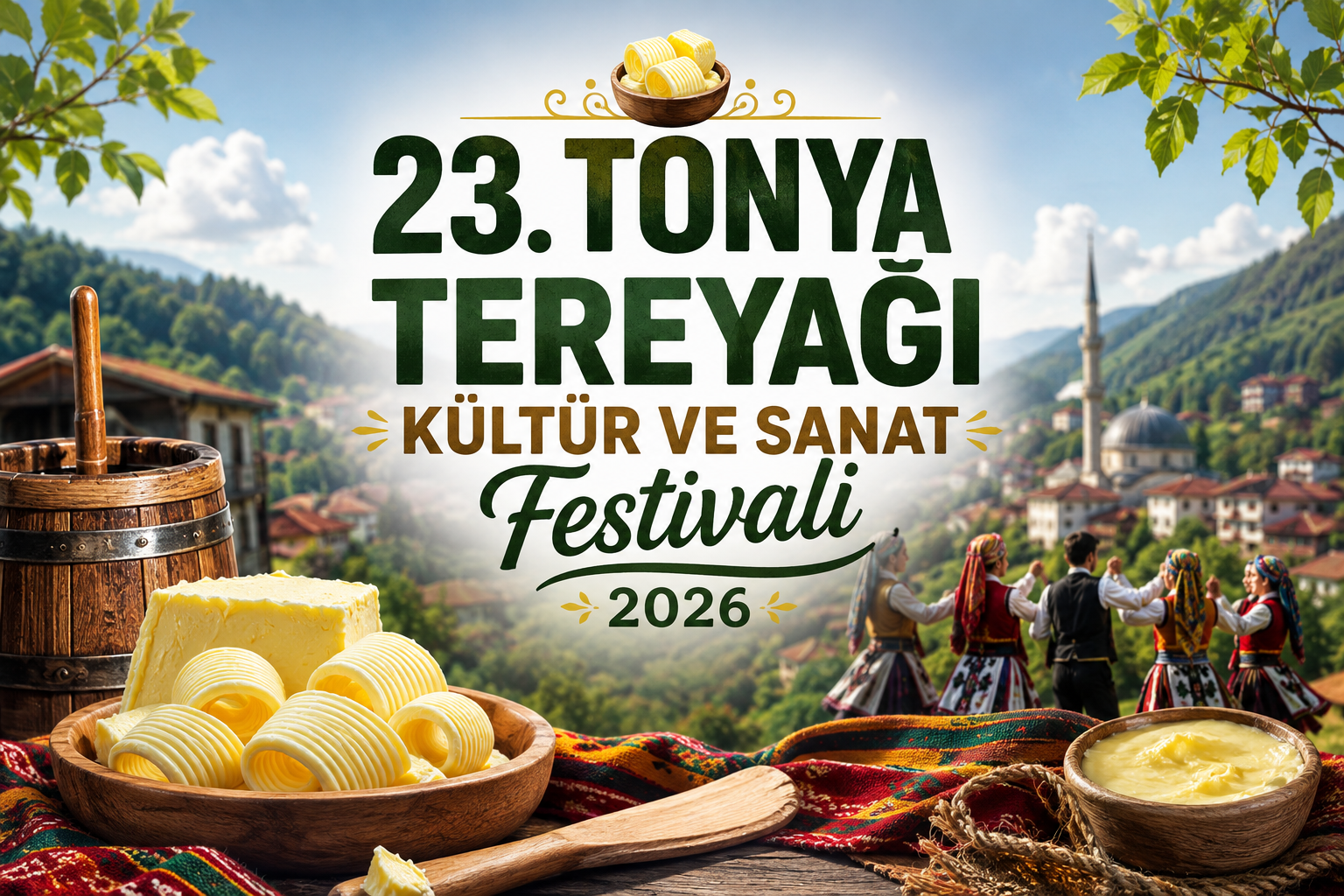 23. Tonya Tereyağı Kültür ve Sanat Festivali 2026
