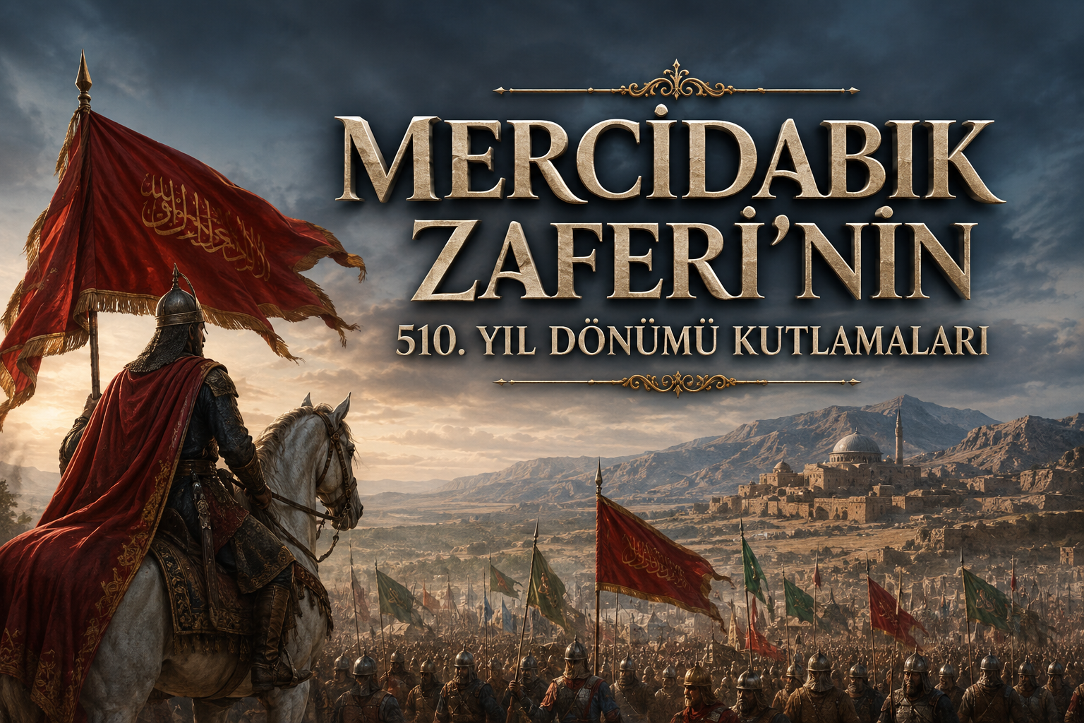 Mercidabık Zaferi’nin 510. Yıl Dönümü Kutlamaları 2026