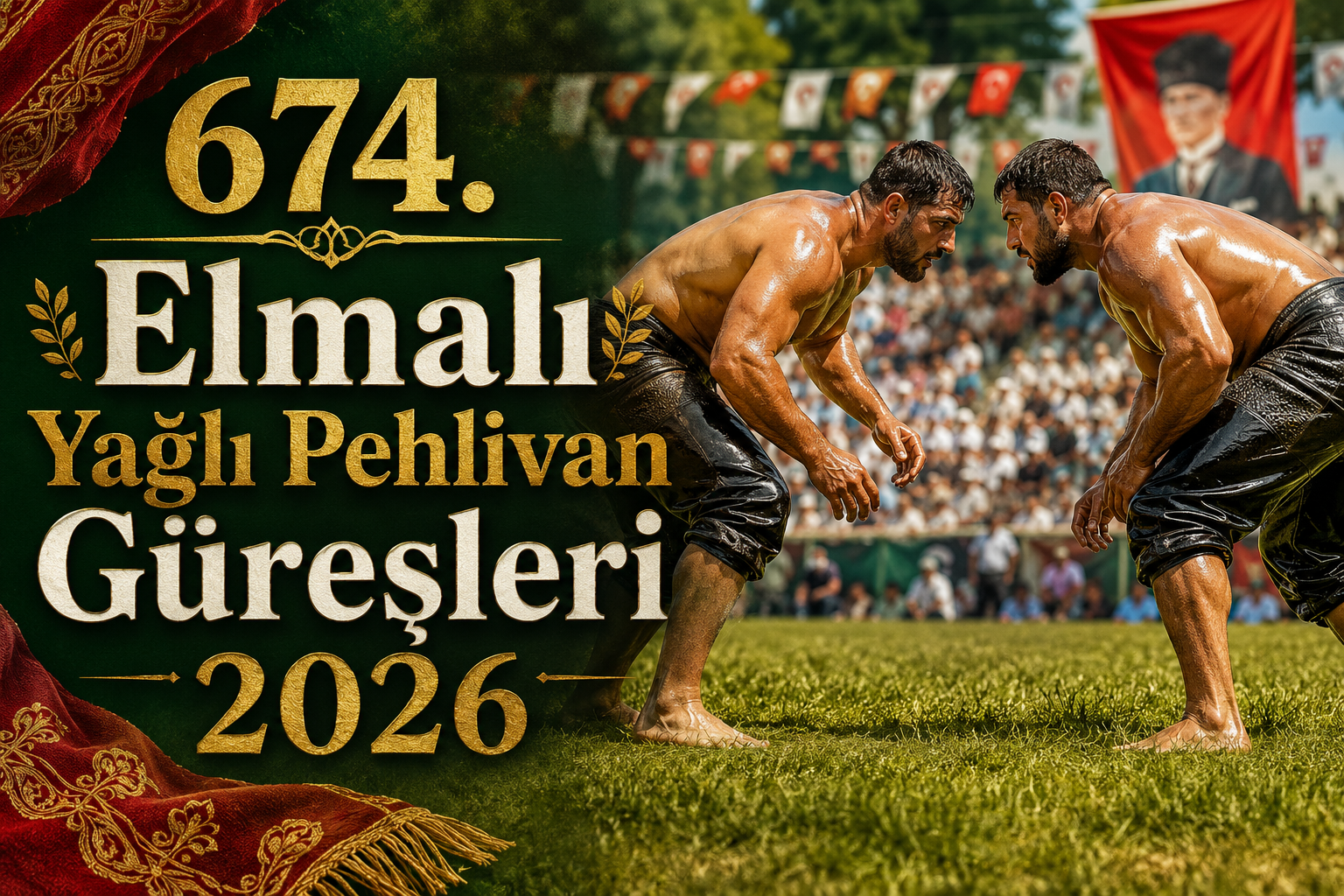674.  Elmalı Yağlı Pehlivan Güreşleri 2026