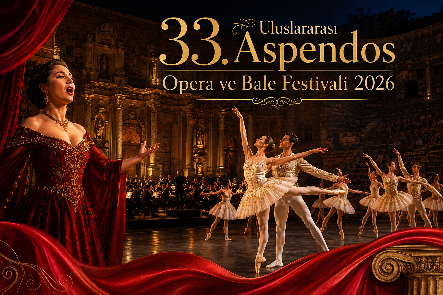 33. Uluslararası Aspendos Opera ve Bale Festivali 2026