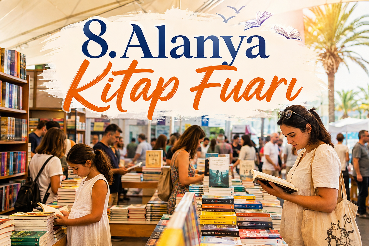 8. Alanya Kitap Fuarı etkinliği