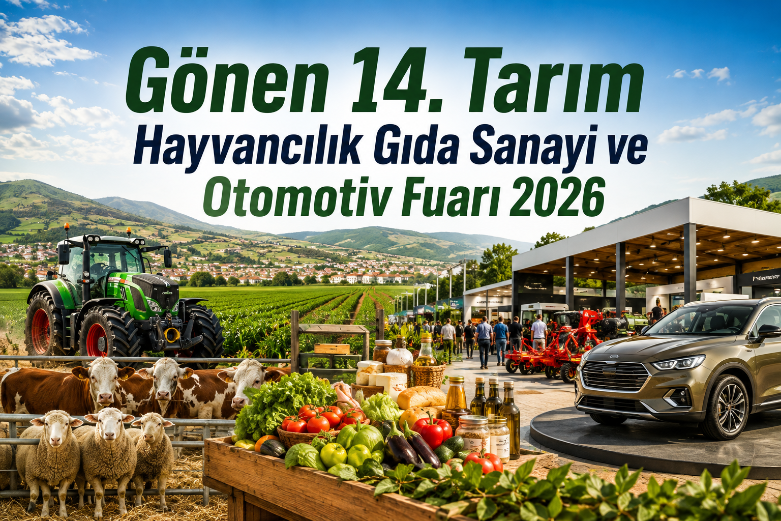 Gönen 14. Tarım Hayvancılık Gıda Sanayi ve Otomotiv Fuarı 2026